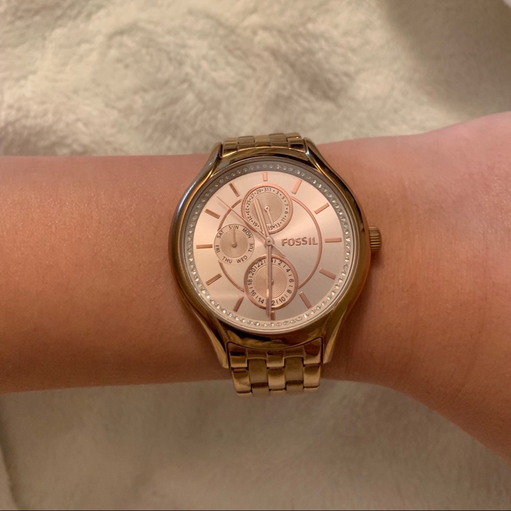 Fossil Rose Gold Watch
